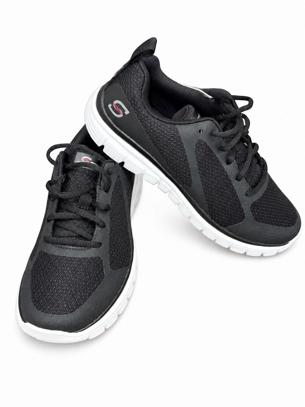 S Sport by Skechers Reiff 3.0 Men’s Size 7 Black Memory Foam Sneakers NWT